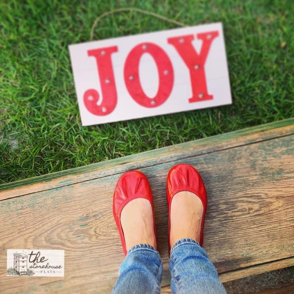 Storehouse Flats Rainbow Ruby - Picture 3 of 11